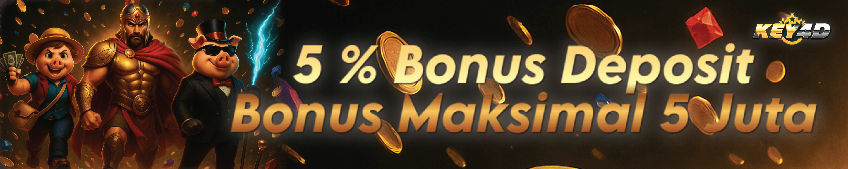 Bonus Deposit 5%